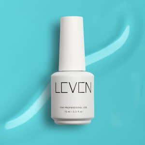 Leven | Ημιμόνιμο βερνίκι 15ml no. 210 Turquoise