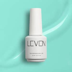 Leven | Ημιμόνιμο βερνίκι 15ml no. 212 Aqua Marine