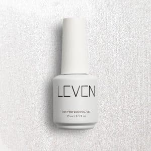 Leven | Ημιμόνιμο βερνίκι με glitter/shimmer 15ml no. G003 Crystal