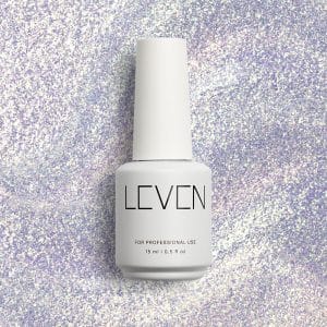 Leven | Ημιμόνιμο βερνίκι με glitter/shimmer 15ml no. G019 Radiant