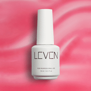 Leven | Ημιμόνιμο ημιδιάφανο βερνίκι 15ml no. S014 Semi Pink