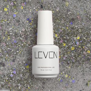 Leven | Ημιμόνιμο βερνίκι με glitter/shimmer 15ml no. G025 Noel