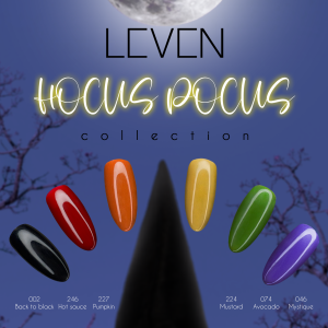 Leven | Ημιμόνιμα βερνίκια Hocus Pocus (5+1 Δώρο)
